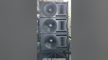 Đã Mắt, Sướng Tai " Dàn Loa Aray 30" + " Loa Kéo 3 Bass" Nhỏ Gọn, Uy Lực.#loakeo #loaarray