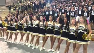 CHS Danceline @ 2015 Homecoming Pep Rally-Alma Mater