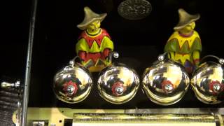 CARILLON-HIBIYA CITY 1982アンティークベル真鍮製 店舗什器として使える真鍮ショップベル（高さ12cm） イギリス