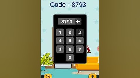 How to solve level 1 to 6 in 4 digit code?