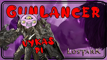 Gunlancer (Warlord) Vykas Gate 1 Legion Raid Normal Lost Ark Gameplay