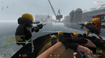 Counter-Strike Zombie Escape Mod, CS Source, Map: ze_ice_cap_escape