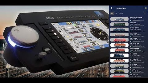 ECoS Cab for iOS demo