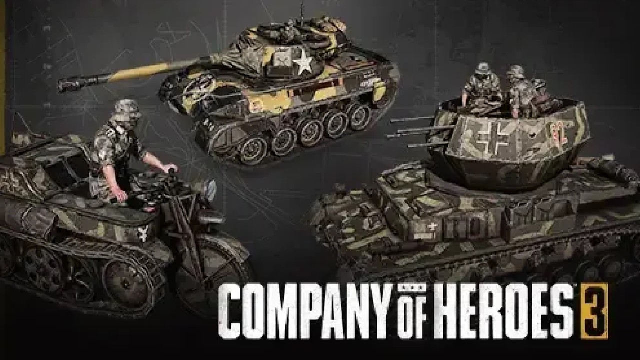 Company of Heroes 3 - Nightfighters - Whirlwind - Kettenkrad Recon Vehicle Skin Wehrmacht