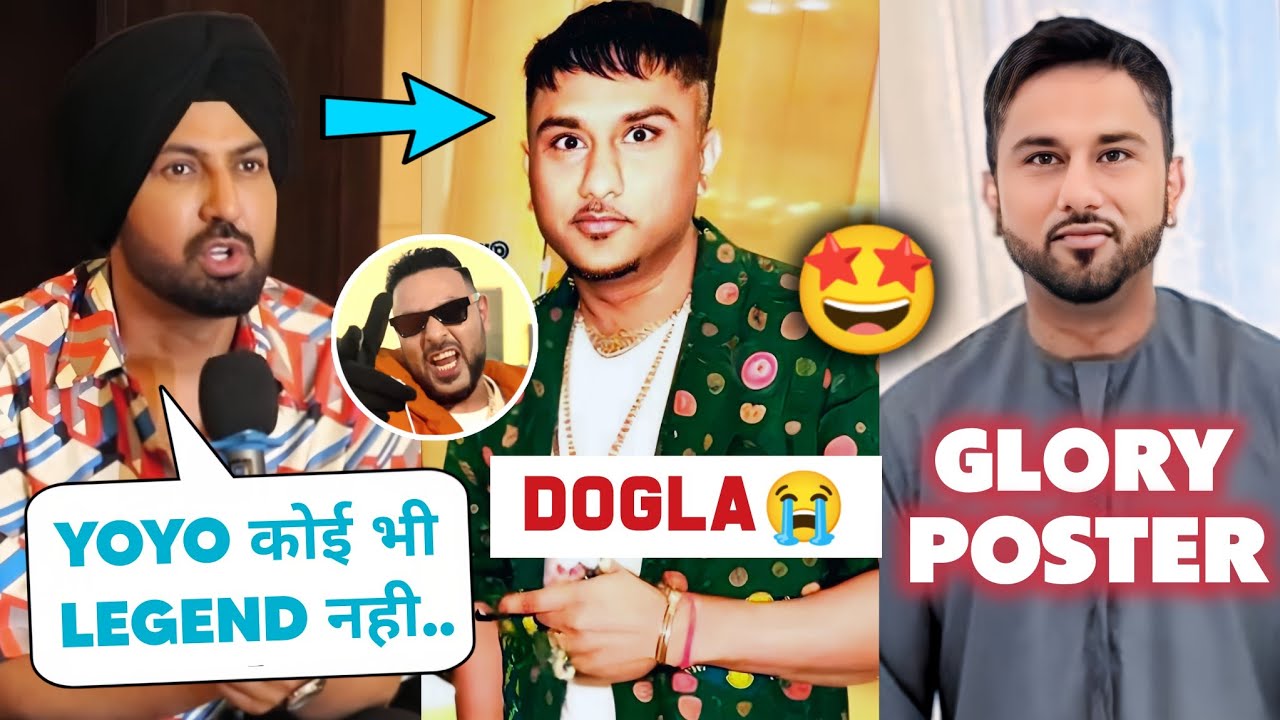 GIPPY GREWAL REACT ON YO YO HONEY SINGH VS BADSHAH DISS  GLORY FINALLY  YO YO JABRA FAN