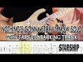 Starship nothings gonna stop us now solo with tabs and backing track  alvin de leon 2019