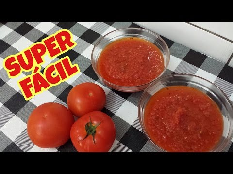 MOLHO DE TOMATE - MINHA RECEITA.