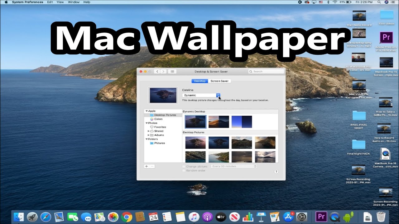 How To Change Wallpaper MacBook YouTube