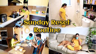 Sunday Reset Routine: Cleaning, Washing, Cooking and Self Motivation