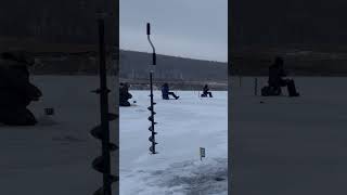 На рыбалке / Соревнования по ловле на мормышку со льда