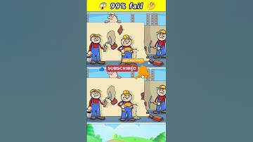 😱 How many differences 🤔 #riddles #braingames #shorts