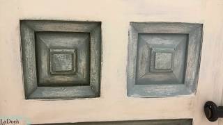 Demonstration - Dixie Belle Paint Companys Clear Coat Before Brown Wax