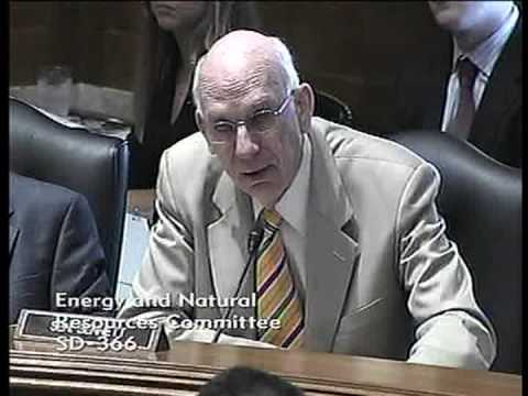 Senator Bennett Comments during Energy Committee H...