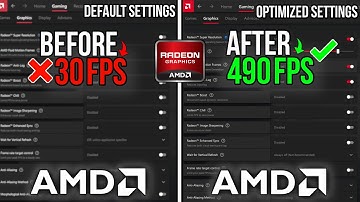 🔧BEST AMD Radeon Settings For GAMING & Performance - AMD Ultimate GUIDE 2025 *Update New Settings*✅📈