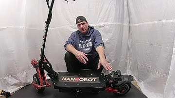 Update on tire experiment. Nanrobot rs7 electric scooter
