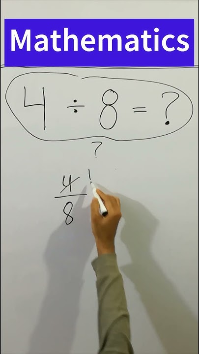 4 Divided By 8 maths shorts YouTube 4-divided-by-8-maths-shorts-youtube
