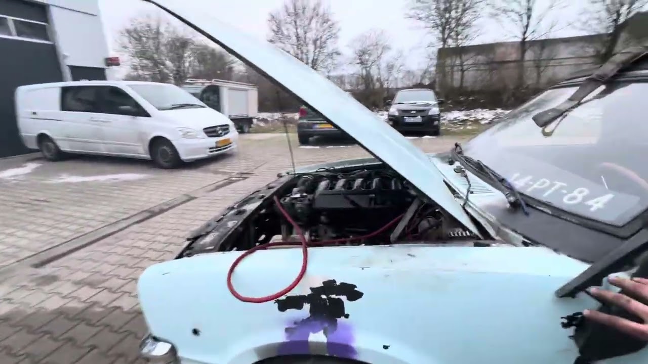 Ford Taunus/Cortina M57 35d swap progress