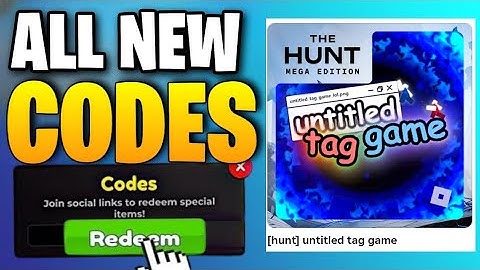 UPDATE✨NEW! ROBLOX untitled tag game CODES 2025!! | BE QUICKLY | PART 792