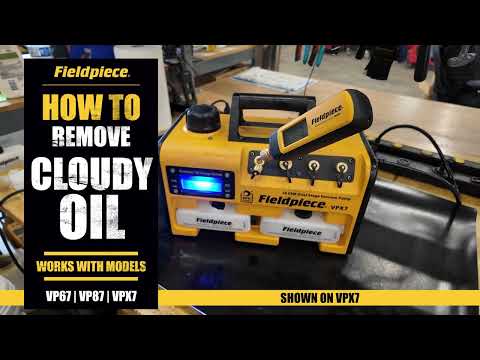 Fieldpiece Vacuum Pump Oil Change
