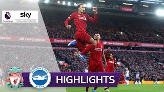 Doppelter Van Dijk beschert Sieg | FC Liverpool - Brighton & Hove Albion 2:1 | Highlights