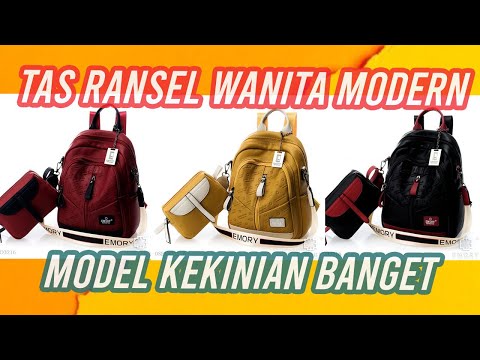 WAJIB LIHAT!! 10 MODEL TAS RANSEL LARIS TAS RANSEL WANITA TERBARU. 