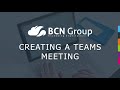Microsoft Teams hints and tips: creating a Teams meeting