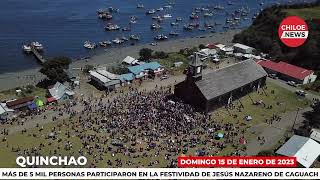 Caguach 2023: más de 5mil personas participaron de la festividad del Jesús Nazareno