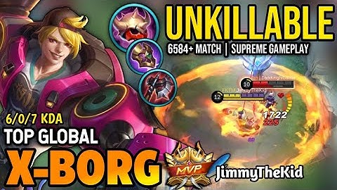 XBORG BEST BUILD 2022 | TOP GLOBAL XBORG GAMEPLAY | MOBILE LEGENDS ✓