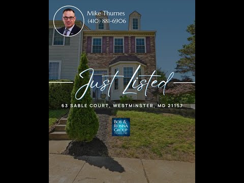 63 Sable Court, Westminster, MD home video tour