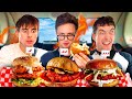 Brits try Nashville HOT Chicken Sandwiches! ft. Max Fosh