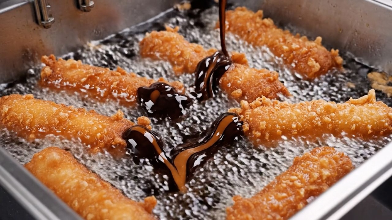 Cinematic AI ASMR: Satisfying Fried Chicken & Toast Sounds (No Talking, Stress Relief)