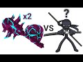 stick war 3 - How many Shadowrath can beat Two Lv3 Giants