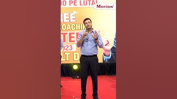 20 गुना बढ़ेंगे selection के chances! - FREE Kota Coaching 2023 #motionkota #nvsir #shorts