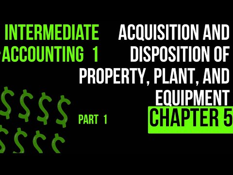 Acquisition & Disposition Of Property, Plant & Equipment | Intermediate Of  Accounting 1 Ch 5 Part 1 - Youtube