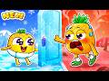 Colorful Escape Room Challenge | Color Door Song | Learn Colors for Kids |YUM YUM - Funny Kids Songs