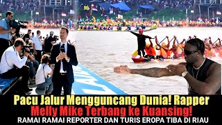 Download Lagu Pacu Jalur Mengguncang Dunia! Rapper Melly Mike n reporter eropa ramai - ramai Terbang ke Kuansing MP3 Download Lagu Pacu Jalur Mengguncang Dunia! Rapper Melly Mike n reporter eropa ramai - ramai Terbang ke Kuansing MP3