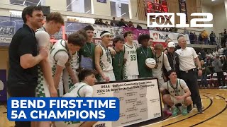 Bend’s Summit boys are first-time 5A champions with 52-50 win over Wilsonville