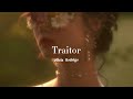 Traitor - Olivia Rodrigo (Lyrics)
