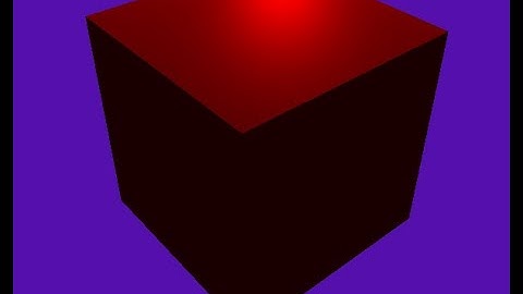 OpenGL. 15 - Освещаем куб (Windows+Linux)