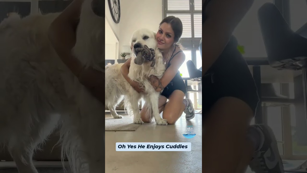 Heartwarming Bond: Mommy's Sweetest Moment with Her Fluffy Companion