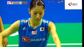 Nami MATSUYAMA/Chiharu SHIDA (JPN) vs Maiken FRUERGAARD/Sara THYGESEN (DEN) - Denmark Open 2022 |R32