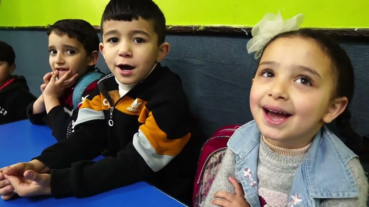 مُقْتطَفات من الانشطة الصباحية في روضة دار الحنان طولكرم