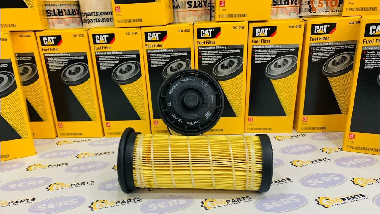 CATERPILLAR 5000480 , 5000480 FUEL FILTER ELEMENT GENUINE CAT PARTS