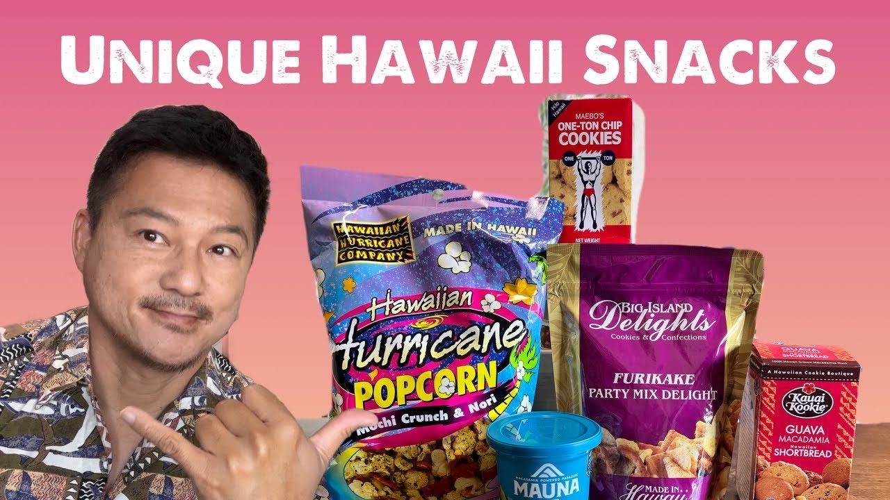 Snacks Unique to Hawaii Must Try YouTube