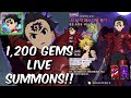 1,200 Gems Festival Zeldris & Chandler Summons! - OP LUCK PLEASE?!? - Seven Deadly Sins: Grand Cross