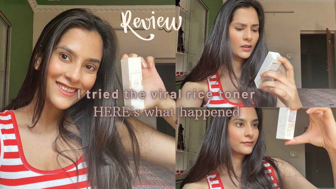 Does the rice toner really work.full review¡     