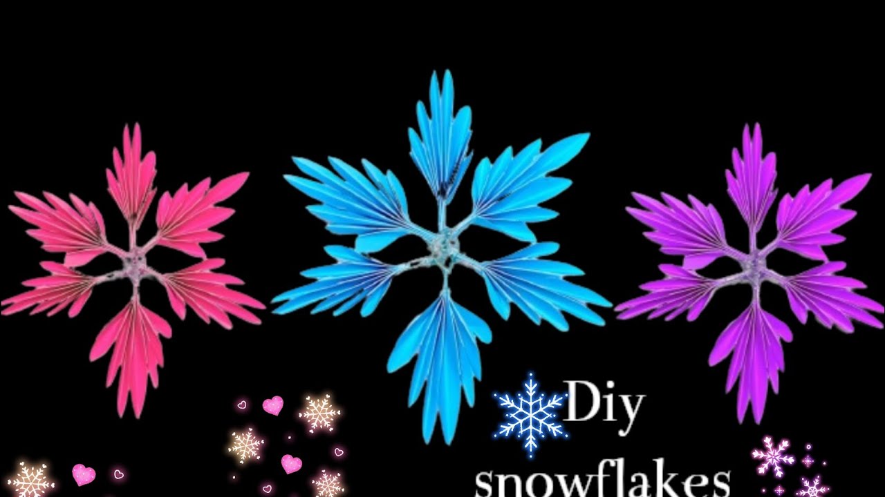 Diy How To Make Paper Snowflakes Youtube