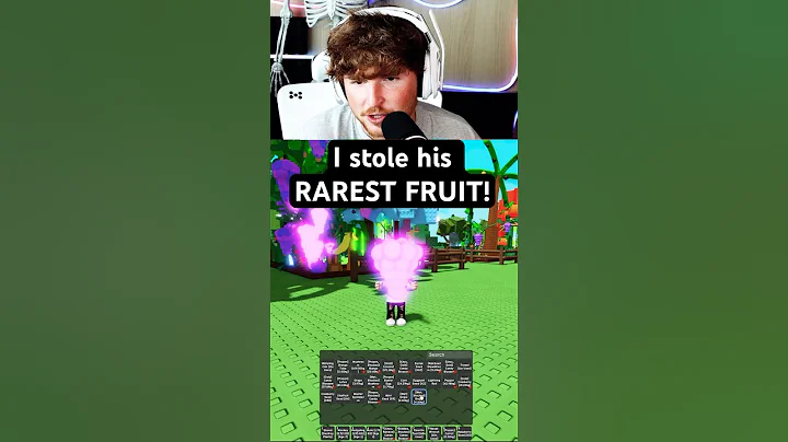 Stealing EVERYONES *Rare* Fruit in Grow a Garden