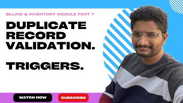 Billing Software Part 7. Duplicate Record Validation. Triggers. Kaizen Framework. Low Code Platform.