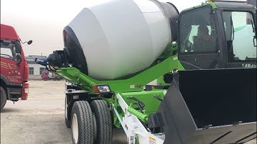 tips about how to operate luton self loading concrete mixer truck
